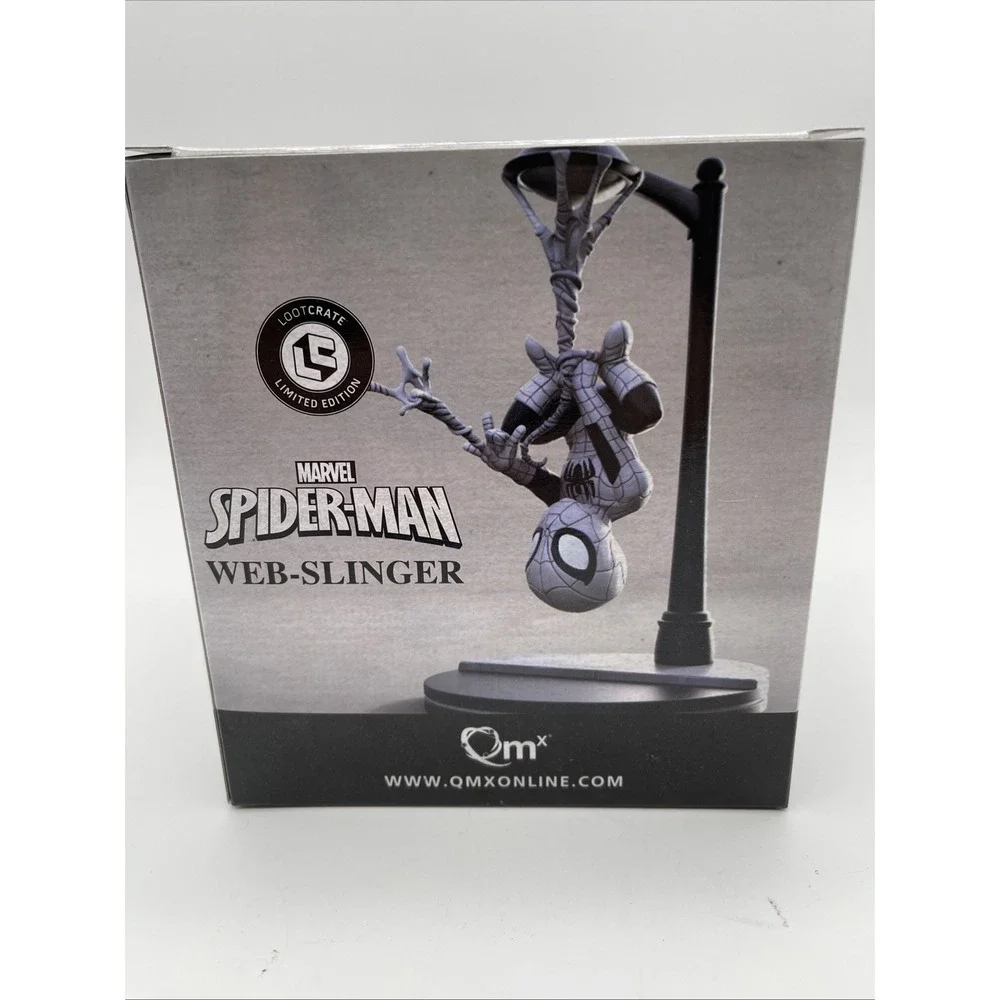 Q-Fig ~ Marvel ~ Daily Bugle Spider-Man Web Slinger~ Loot Crate‎ Exclusive